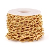 Textured Brass Cable Chain CHC-G012-01G-2