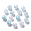 Two Tone Opaque Acrylic Beads SACR-P024-01B-W09-1