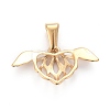Valentine's Day 304 Stainless Steel Pendants STAS-H110-03G-2