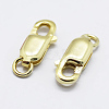925 Sterling Silver Lobster Claw Clasps STER-K167-075A-G-1