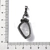 Natural Quartz Crystal Pendants G-K338-42AS-10-3