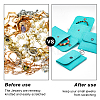 12Pcs 4 Styles Portable Felt Card Cover Bag ABAG-GA0001-21C-8