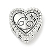 925 Sterling Silver European Beads STER-R005-02AS-04-1