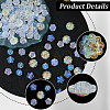 150Pcs 5 Styles Electroplate Glass Beads GLAA-PA0001-52-6