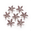 Brass Enamel Peg Bails Pendants KK-F803-26P-02-NF-1
