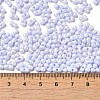 Opaque Colours Luster Glass Seed Beads SEED-B001-01A-11-4