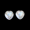 Baking Painted Acrylic & Rhinestone Beads RB-CBA19D7-02B-1