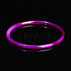 Dyed Natural Blue Lace Agate Simple Plain Bangle for Women FIND-PW0021-09B-10-1