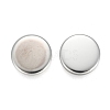 304 Stainless Steel Plain Edge Bezel Cups STAS-E460-10S-10MM-2