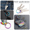 20Pcs 304 Stainless Steel Split Key Rings FIND-UN0003-53-6