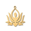 Yoga 201 Stainless Steel Pendants STAS-B136-14G-1