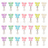 Opaque Acrylic Butterfly Pendants PALLOY-TA00316-3