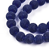 Transparent Glass Beads Strands X-GLAA-T032-T10mm-MD15-3