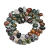 Natural Indian Agate Beads Strands G-RM250109-B7-5