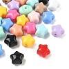 Opaque Acrylic Beads OACR-D324-02-1