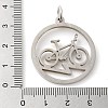 Non-Tarnish 304 Stainless Steel Pendants STAS-C086-05H-P-3