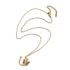 PVD Vacuum Plating 201 Stainless Steel Necklaces NJEW-R267-01U-G-2