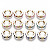 Brass Huggie Hoop Earrings EJEW-S209-05-1