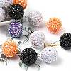 Halloween Theme Resin Rhinestone Beads RESI-L049-01C-3