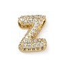 Brass Micro Pave Cubic Zirconia Pendants KK-A300-02G-Z-1