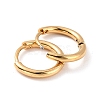 PVD Vacuum Plating 304 Stainless Steel Huggie Hoop Earrings for Women LS-EJEW-F280-07A-G-2