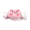 Opaque Resin Cute Pig Imitation Food Decoden Cabochons CRES-M016-01H-1