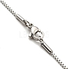 304 Stainless Steel Satellite Chain Necklaces NJEW-P285-02P-3