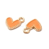 Alloy Enamel Charms FIND-G055-20G-06-3