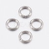 Tarnish Resistant 304 Stainless Steel Open Jump Rings STAS-A036-02C-1