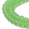 Transparent Glass Beads Strands EGLA-A034-T4mm-MD09-4