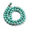 Synthetic Imperial Jasper Beads Strands G-E568-01B-02-2