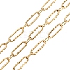 10M Ion Plating(IP) 304 Stainless Steel Oval Link Chains CHS-T006-04G-1
