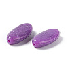 Crackle Opaque Acrylic Beads OACR-C006-14-3