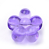 Transparent Acrylic European Beads X-TACR-S144-14-2