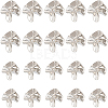 Gorgecraft 20Pcs 2 Style Alloy Shank Buttons BUTT-GF0003-49C-1