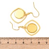 304 Stainless Steel Earring Cabochon Settings STAS-D267-01D-G-2