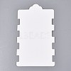 Cardboard Paper Jewelry Display Cards for Hair Ties Storage CDIS-N004-03-2