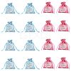 Baby Footprint Polyester Drawstring Bags ABAG-FZC0001-01B-2