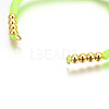 Nylon Cord Braided Bead Bracelets Making BJEW-F360-F14-2