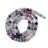 Natural Fluorite Beads Strands G-A252-A01-01-3
