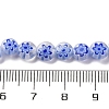 Handmade Millefiori Lampwork Beads Strands LAMP-G164-11E-4