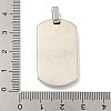 Ion Plating(IP) 304 Stainless Steel Pendants STAS-F307-15G-3
