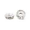 Brass Rhinestone Spacer Beads RB-A014-L12mm-01S-3