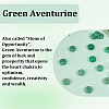 20Pcs Natural Green Aventurine European Beads G-PA0002-34C-7