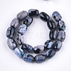 Natural Fire Crackle Agate Beads Strands G-T121-03A-2