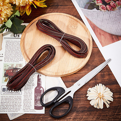 Flat Leather Jewelry Cord WL-GF0001-06D-02-1