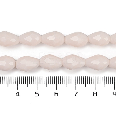 Opaque Solid Color Beads Strands EGLA-N013-P8mm-D08-1