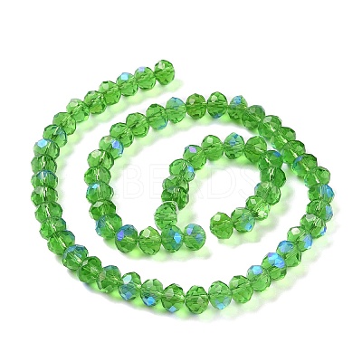 Electroplate Glass Beads Strands EGLA-A034-T3mm-L08-1