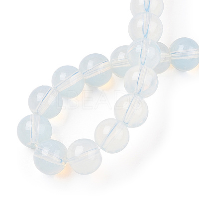 Transparent Glass Beads Strands GLAA-T032-T8mm-14-1