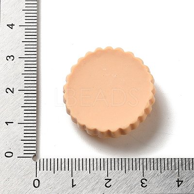 Opaque Resin Imitation Food Decoden Cabochons CRES-H001-03G-1